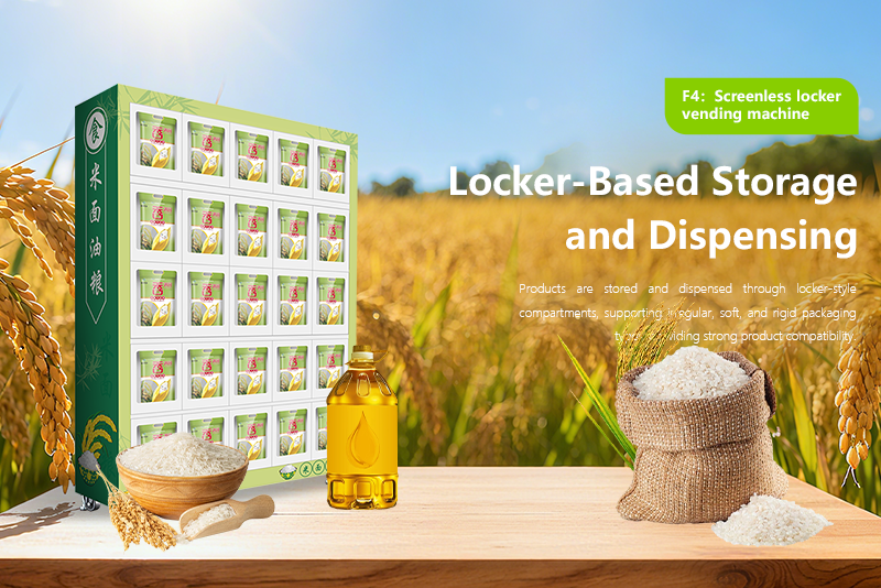 25-Compartment Locker Vending Cabinet – Screenless Add-On