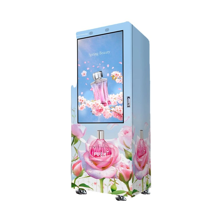 Slim Smart Vending Machine with 43-Inch Touch Display