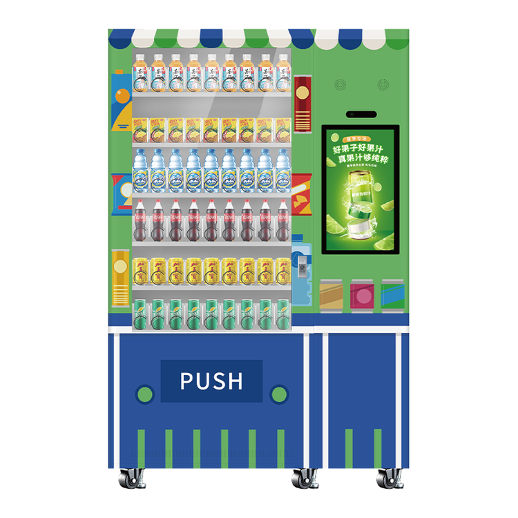Smart Vending Machine with 21.5-Inch Touch Panel