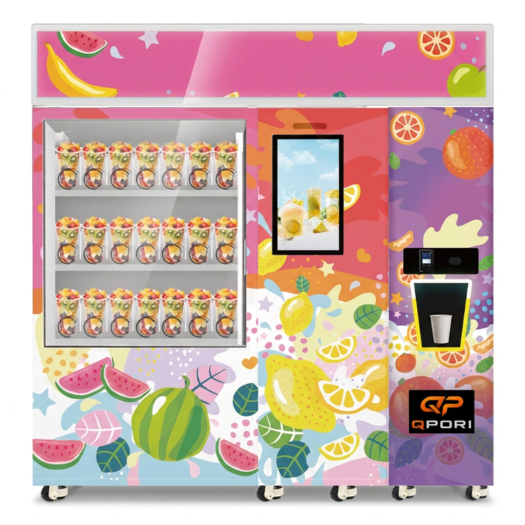 Self-Service Frozen Smoothie Vending Machine