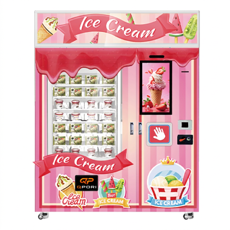 Frozen Dessert & Ice Cream Vending Machine