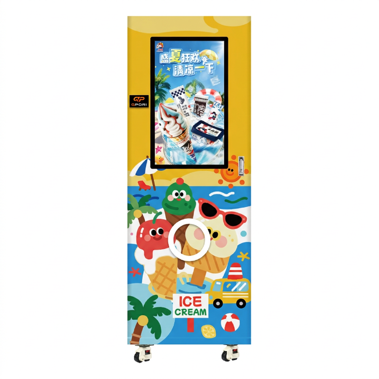 Compact Frozen Dessert & Ice Cream Vending Machine