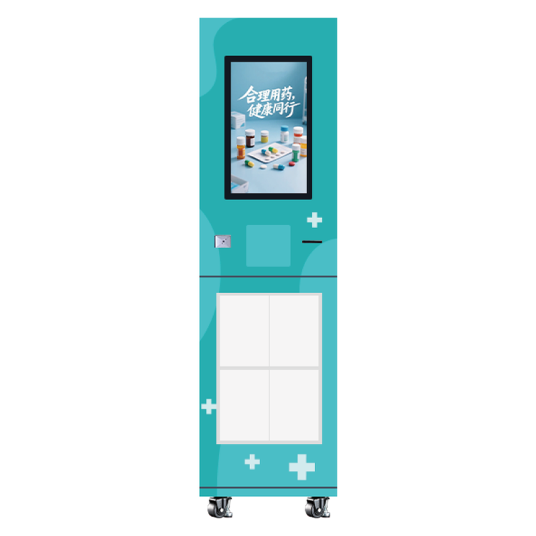 Smart Supplies Cabinet with 21.5-Inch Touch Panel – Master Unit