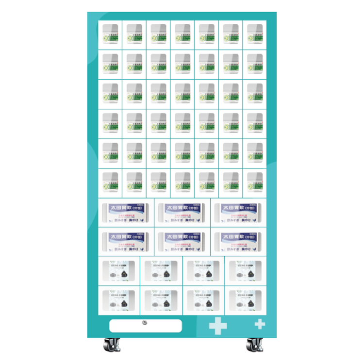 56-Compartment Supplies Cabinet – Screenless Add-On Unit