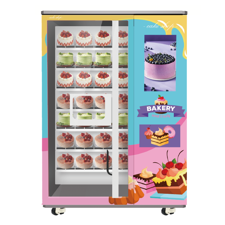 Cake & Pastry Vending Machine with Elevator Delivery