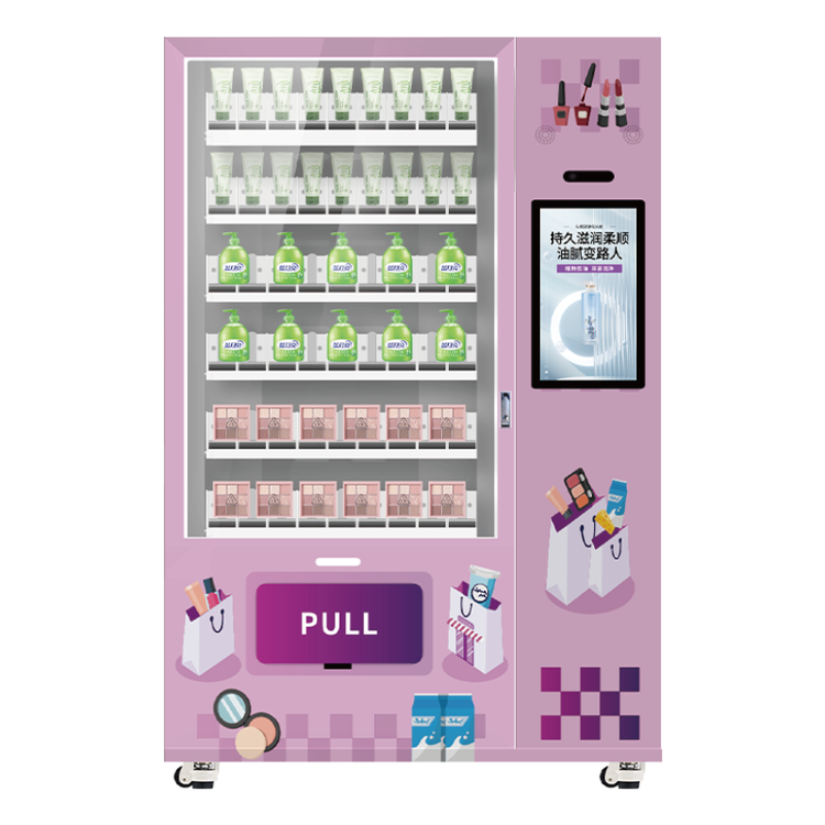 Elevator-Delivery Vending Machine with 21.5-Inch Touch Panel
